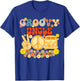 Groovy Uncle Retro Matching Family Baby Shower Father's Day T-Shirt - T-Shirt | Royal