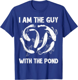I'm the type with the pond Koi T-Shirt - T-Shirt | Royal