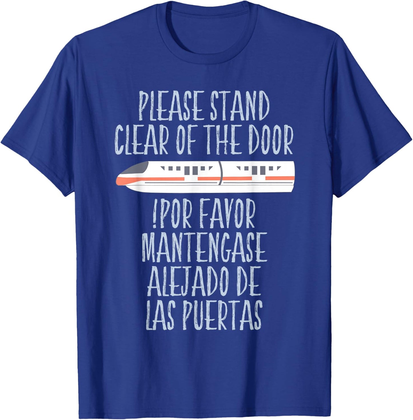 Monorail Safety T-Shirt - T-Shirt | Royal