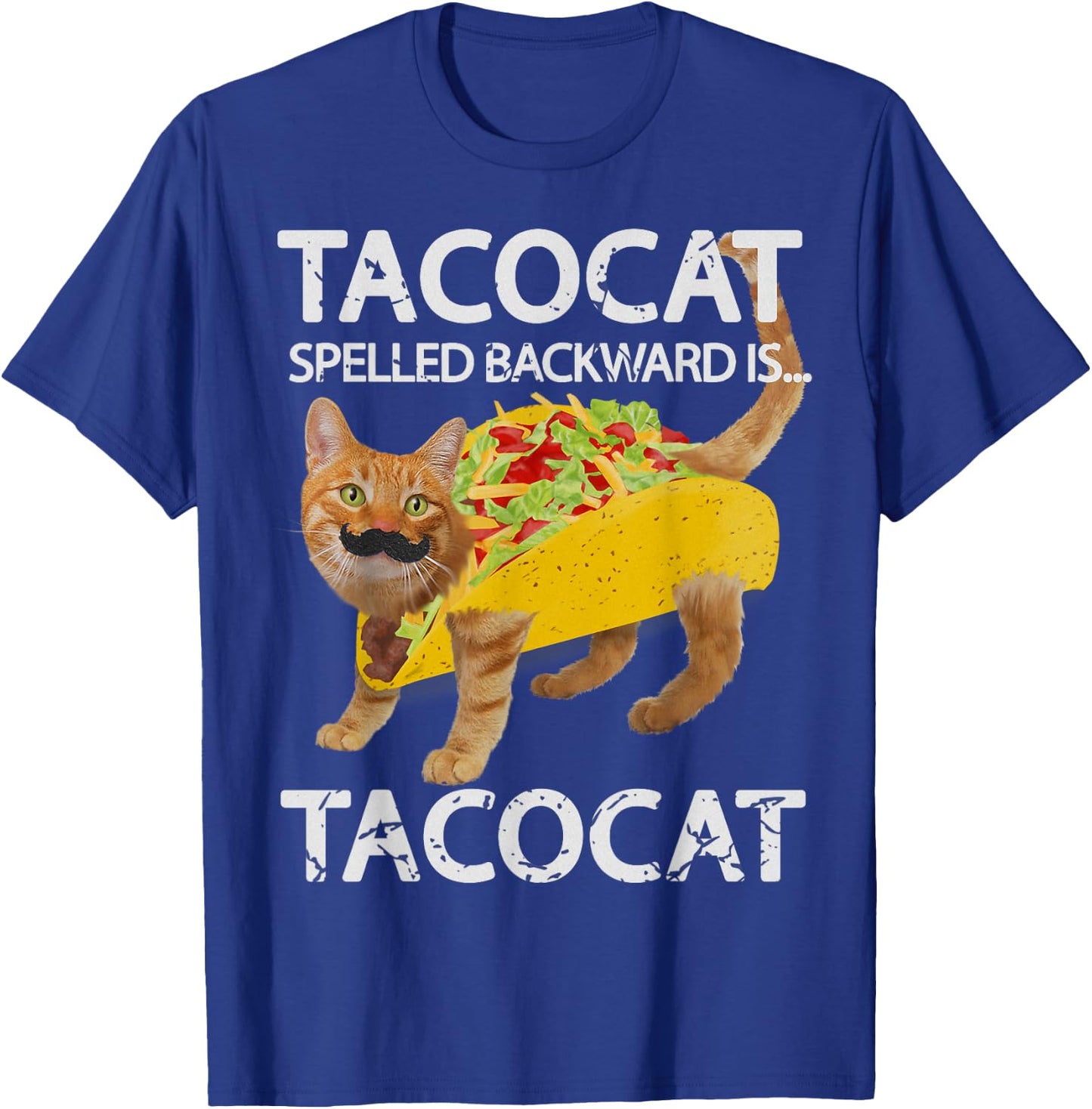 Tacocat Funny Cat Taco Lover Kitty Tacos Shirt Women Girls Kids T-Shirt - T-Shirt | Royal