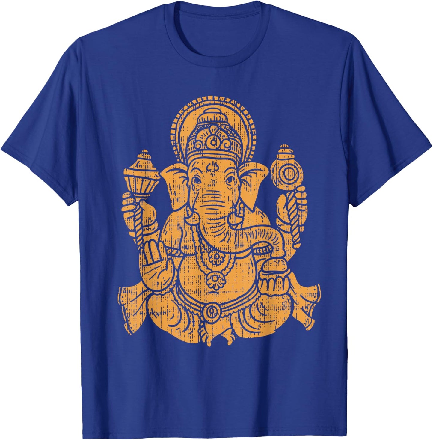 Elephant Om Yoga Ganesha Indian God Ganesh Chaturthi Asian T-Shirt - T-Shirt | Royal
