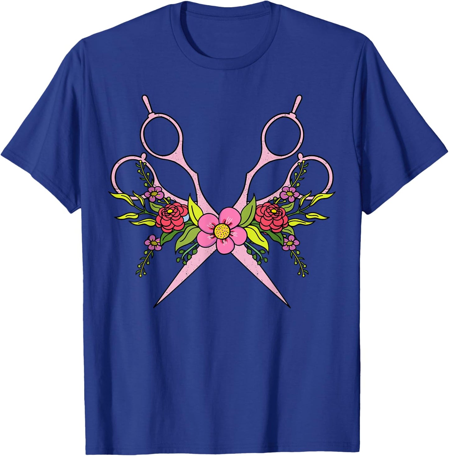 Hairstylist Beautician Hairdresser Hairstyling Hairdressing T-Shirt - T-Shirt | Royal