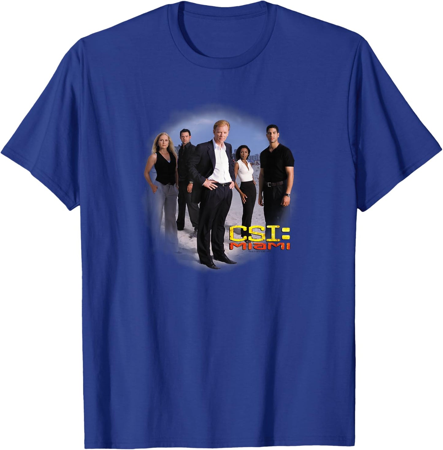 CSI Miami Cast T-Shirt - T-Shirt | Royal