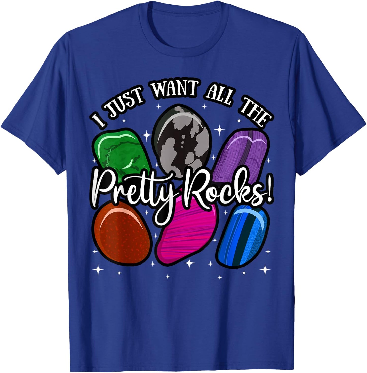Geology Earth Scientists Geologists Collectors Mineral Rock T-Shirt - T-Shirt | Royal