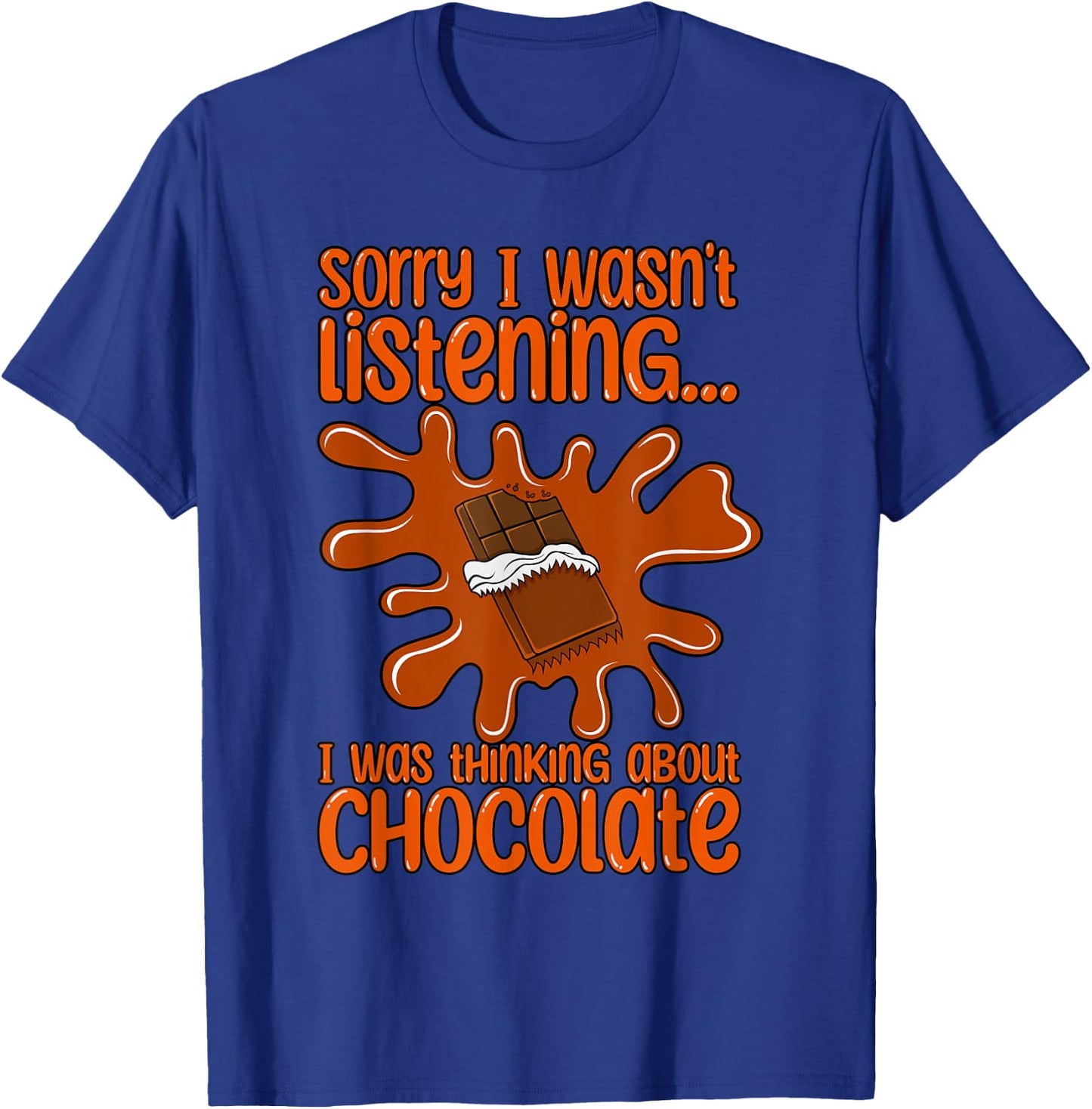 Thinking About Dark Chocolate Cocoa Expert T-Shirt - T-Shirt | Royal
