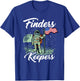 Finders Keepers USA Astronaut Moon Gift T-Shirt - T-Shirt | Royal
