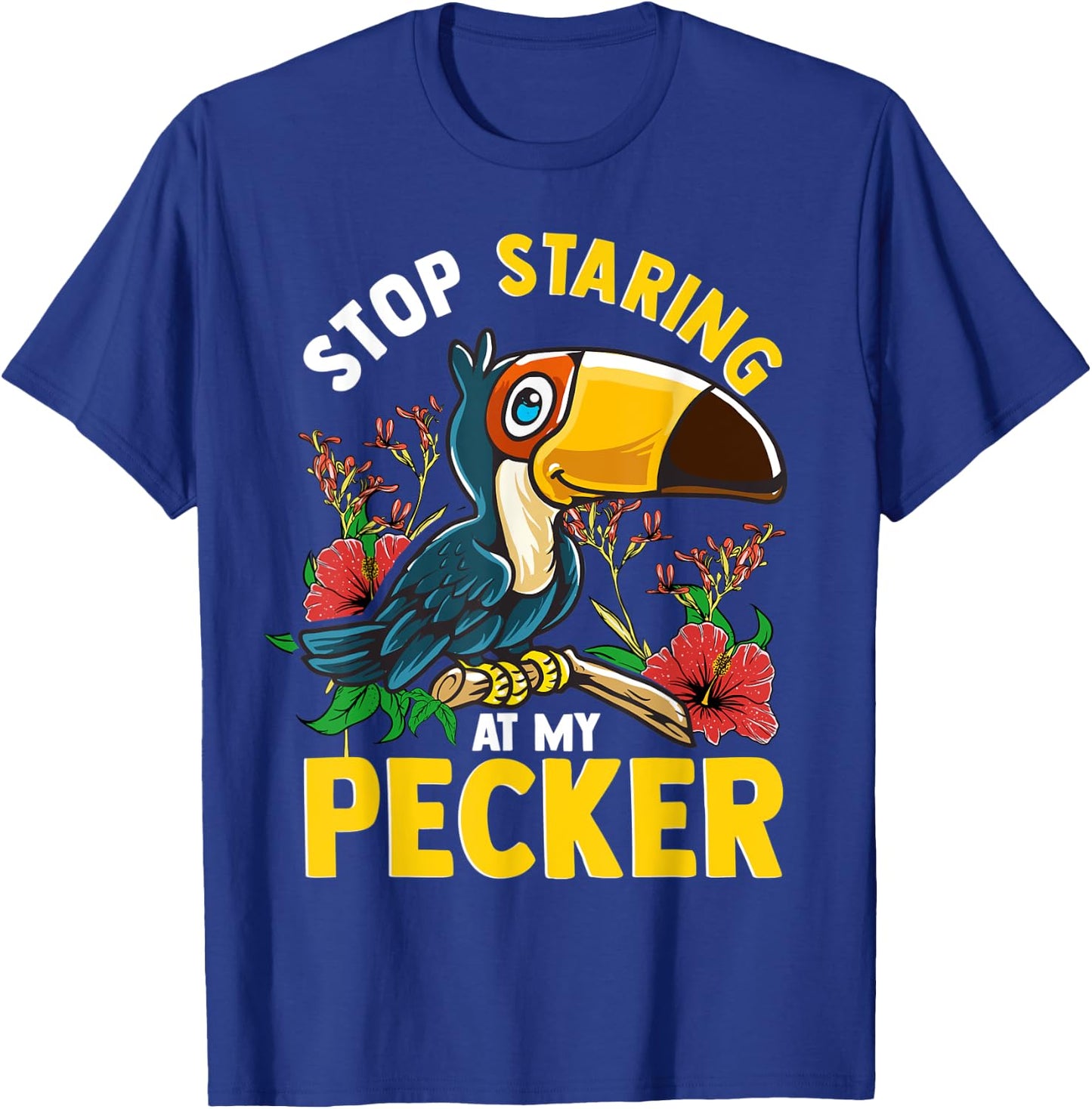 Funny Tucan T-Shirt - T-Shirt | Royal