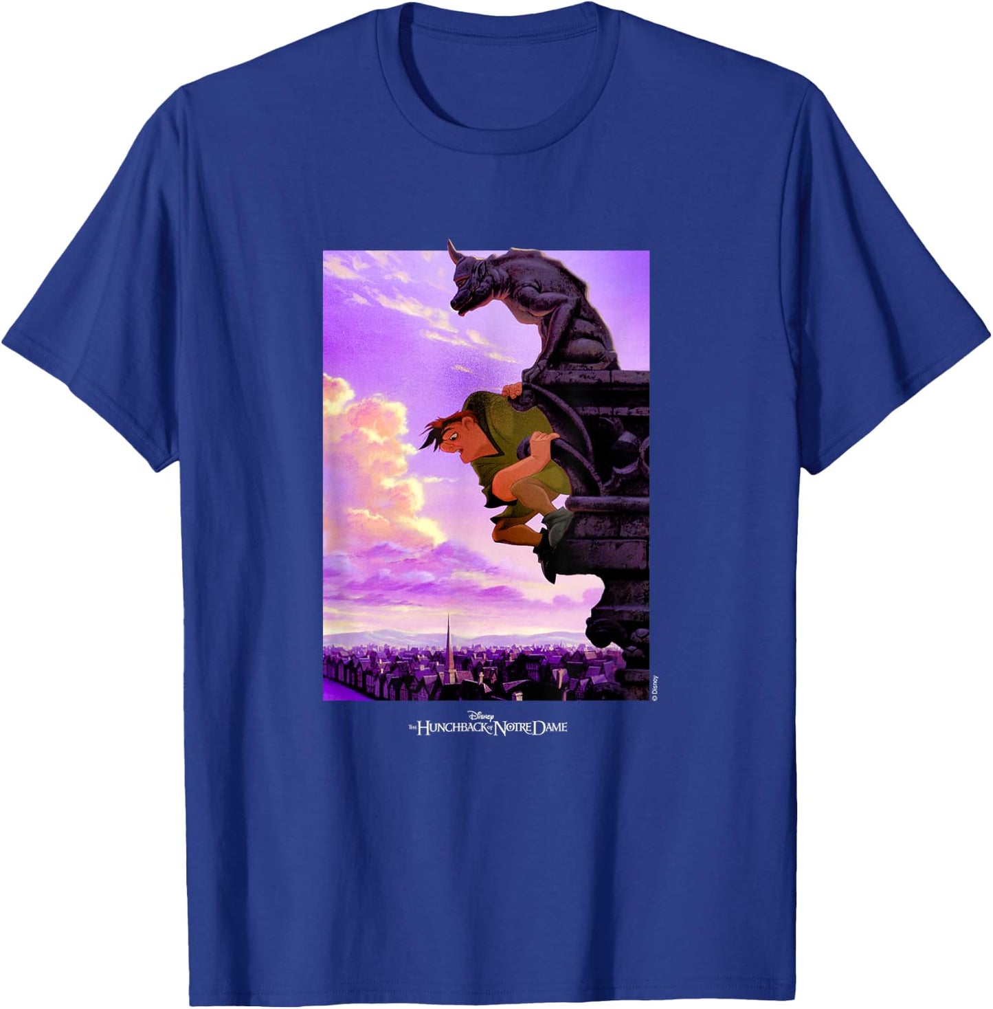 Disney The Hunchback of Notre Dame Quasimodo Gargoyle T-Shirt - T-Shirt | Royal
