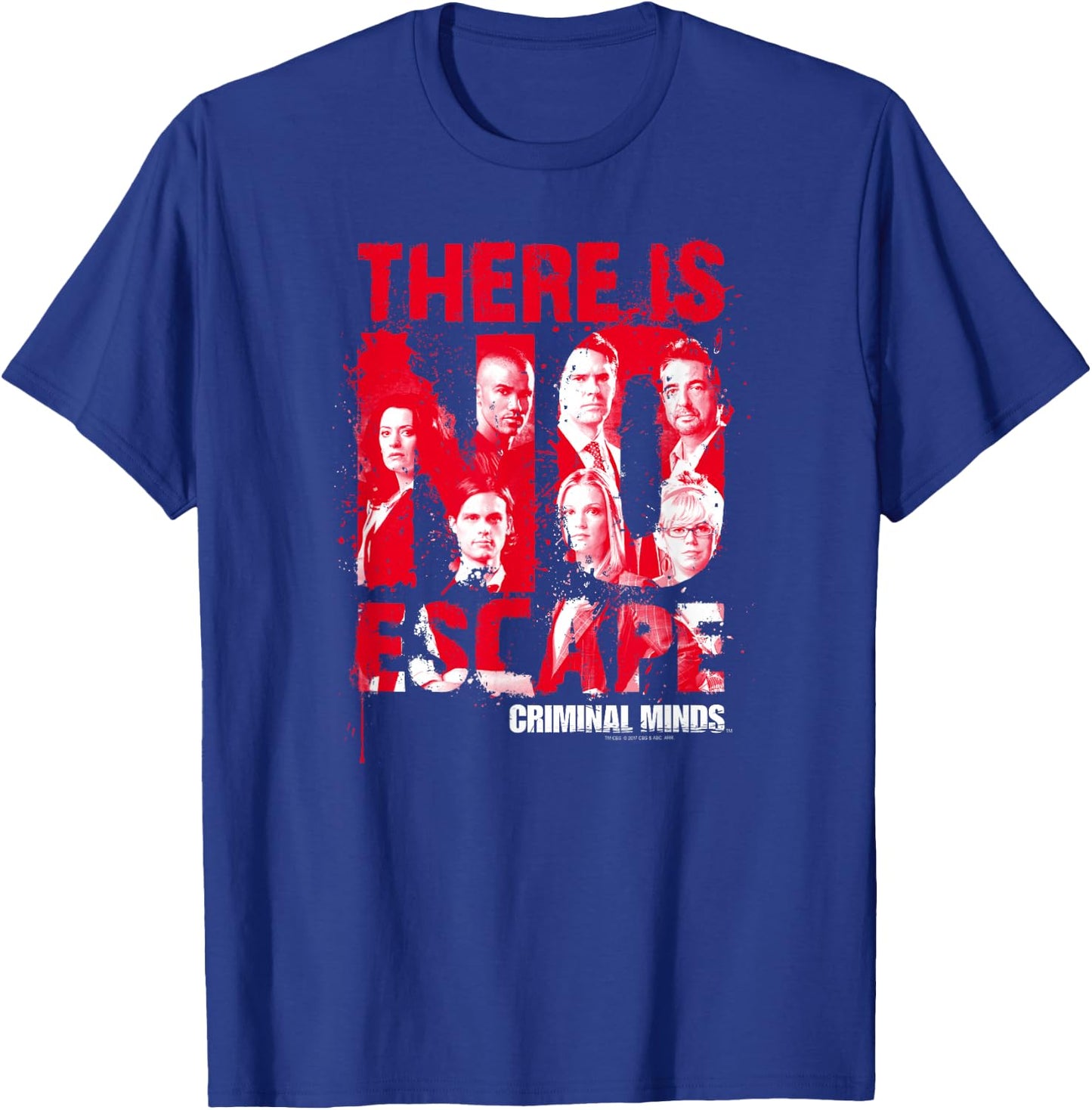 Criminal Minds No Escape T-Shirt - T-Shirt | Royal