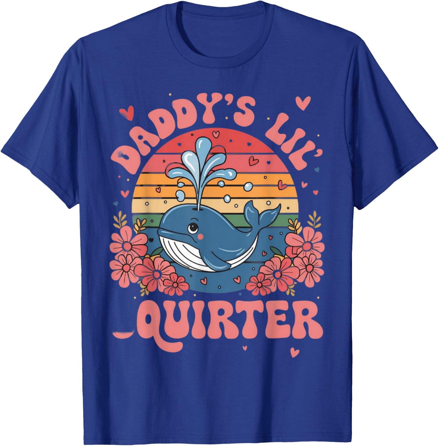 Funny Daddy's Lil' Squirter Inappropriate Adult Humor Meme T-Shirt - T-Shirt | Royal
