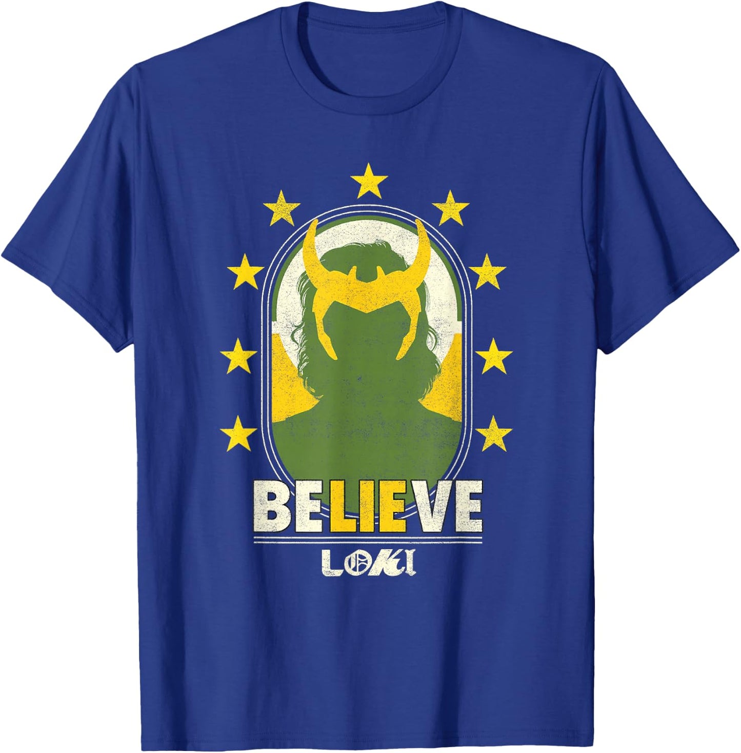 Marvel Loki Green And Gold T-Shirt - T-Shirt | Royal