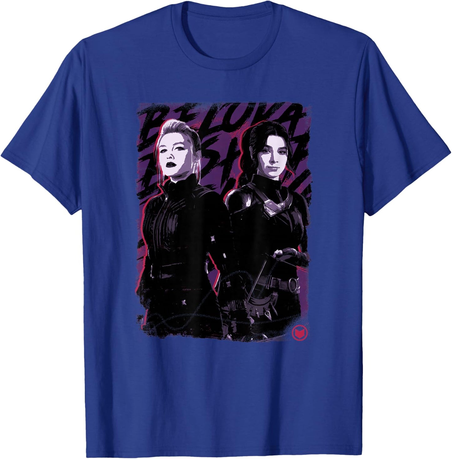 Marvel Hawkeye Yelena and Hailee Portrait T-Shirt - T-Shirt | Royal