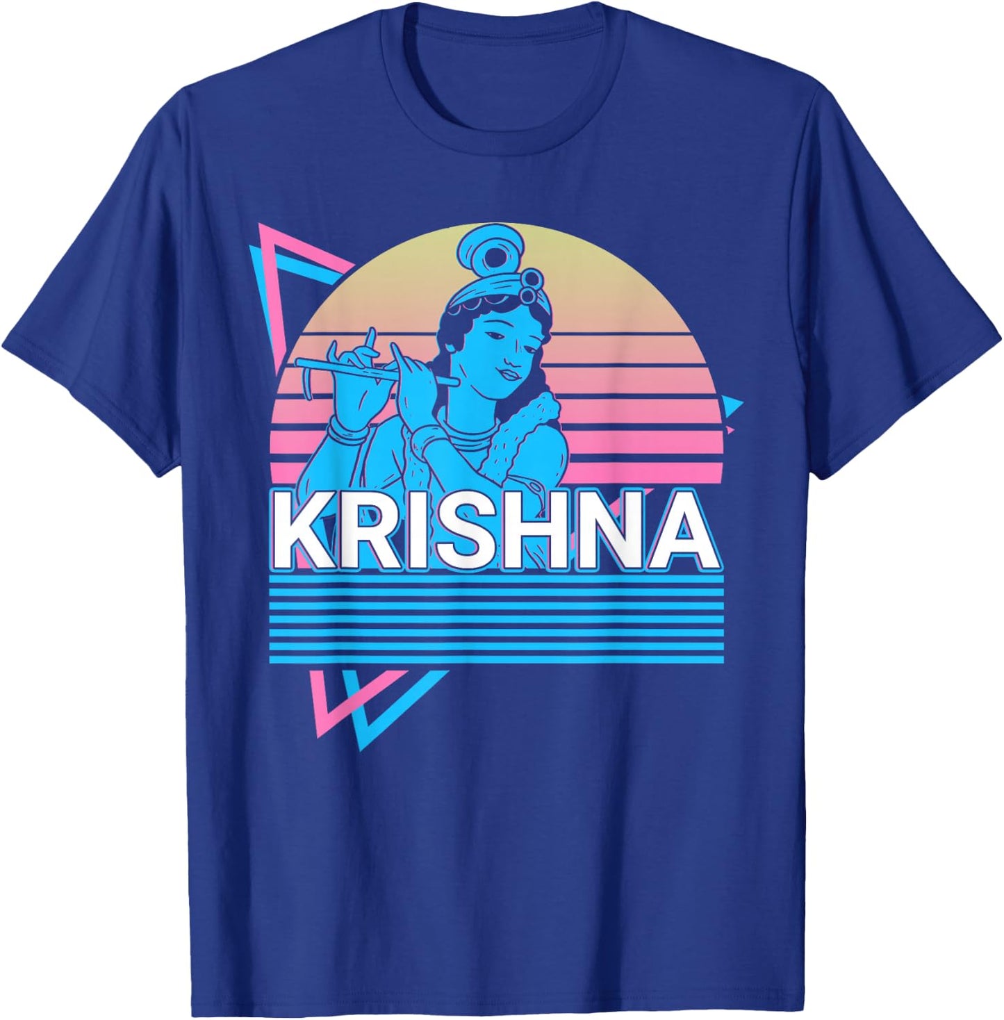 Krishna Hindu God Ancient Hindu Mythology T-Shirt - T-Shirt | Royal