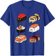 Sushi Persian Cat Funny T- shirt by Huebucket T-Shirt - T-Shirt | Royal