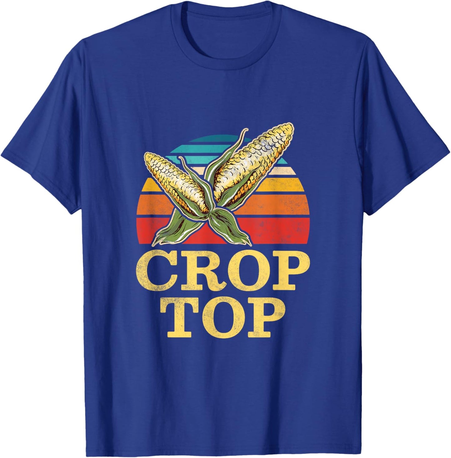 Crop top, Corn Farmer T-Shirt - T-Shirt | Royal