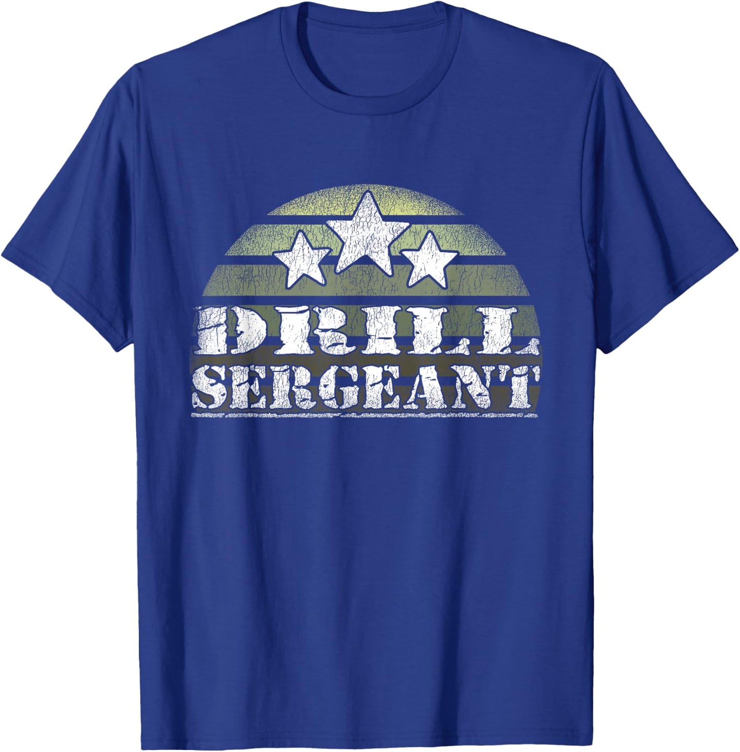 Drill Sergeant Uniform Military Boot Camp T-Shirt - T-Shirt | Royal