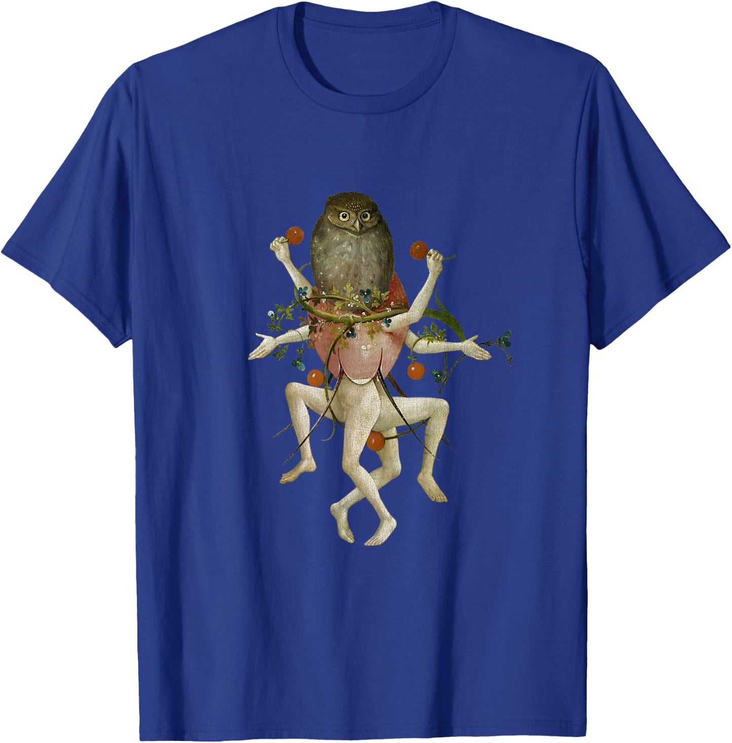 Hieronymus Bosch The Garden of Earthly Delights Owl T-Shirt - T-Shirt | Royal