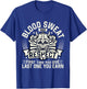 Blood Sweat Respect Powerlifting Fitness Gym Weightlifting T-Shirt - T-Shirt | Royal