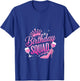 Birthday Squad Crown Elegant High Heels of Diva Grandma Team V-Neck T-Shirt - T-Shirt | Royal