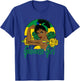 Gabonese Girl Gabon Woman Gabonaise Flag T-Shirt - T-Shirt | Royal