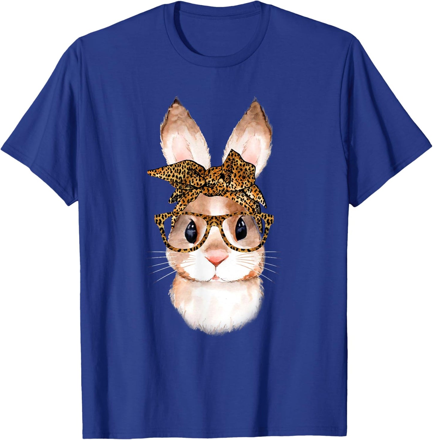 Cute Easter Bunny Mom Easter Leopard Year of the Rabbit T-Shirt - T-Shirt | Royal