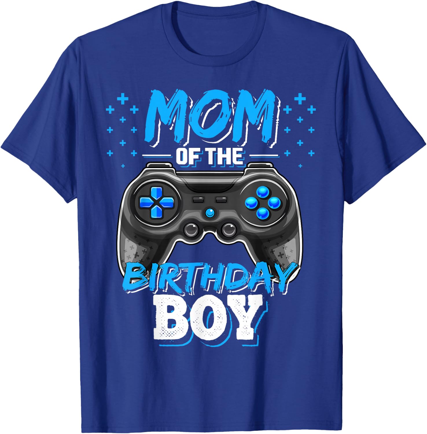 Birthday Party for Mum The Birthday Boy Matching Video Player Birthday Party T-Shirt - T-Shirt | Royal
