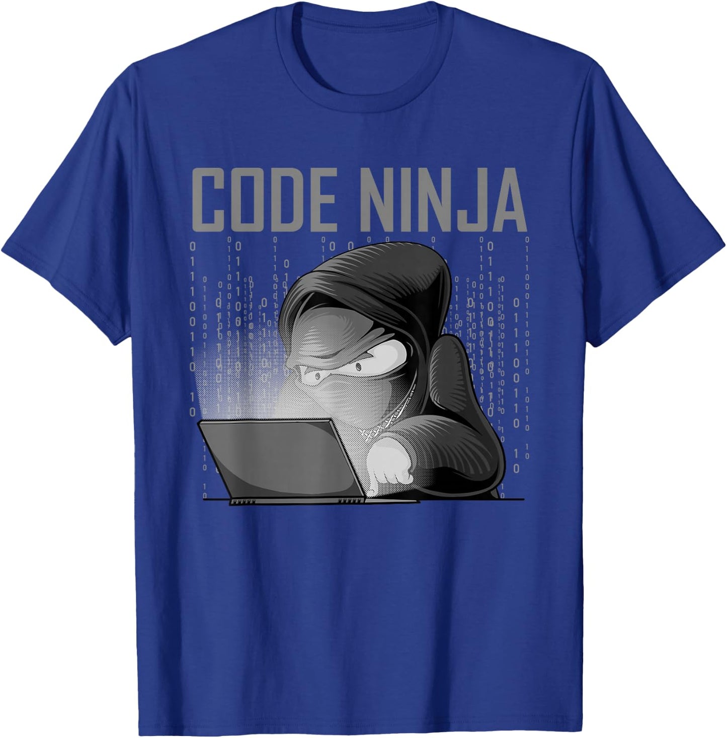 Cool Computer Programmer Art Women Web Coding Geek T-Shirt - T-Shirt | Royal