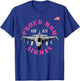 Proud Mom Of An Airman Air Man Military Pilot Fighter Jet T-Shirt - T-Shirt | Royal