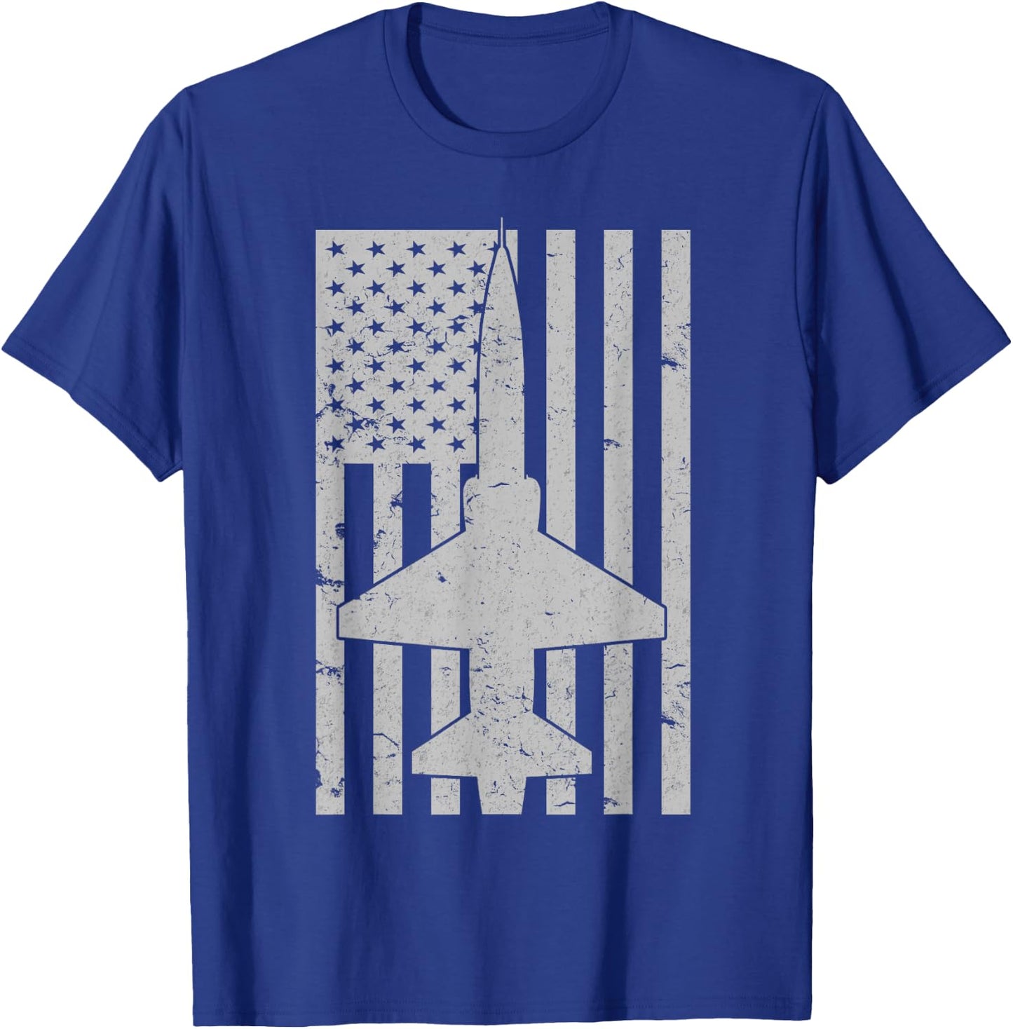 T-38 Talon Patriotic Vintage Jet Trainer Pilot Women Kids Men T-Shirt - T-Shirt | Royal
