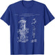 Patent - Nuclear Reactor Patent - Physics Enthusiasts, Men - - - Black - Small T-Shirt - T-Shirt | Royal