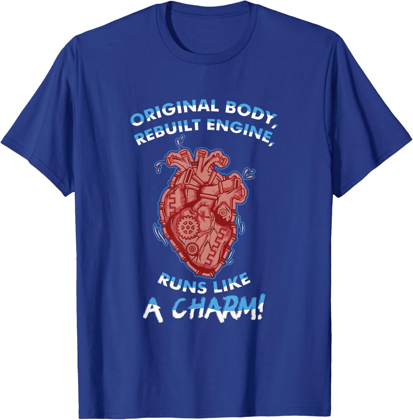 Rebuilt body motor works like a charm T-Shirt - T-Shirt | Royal