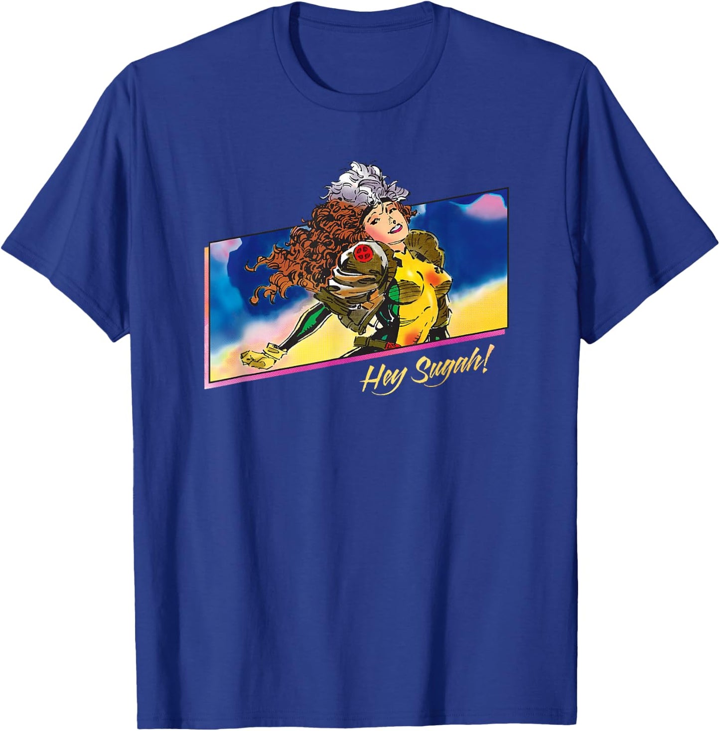 Marvel X-Men Rogue Hey Sugah! 90s T-Shirt - T-Shirt | Royal