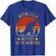 Women Momzilla Mother Of Monsters Vintage Mom Mothers Day T-Shirt - T-Shirt | Royal