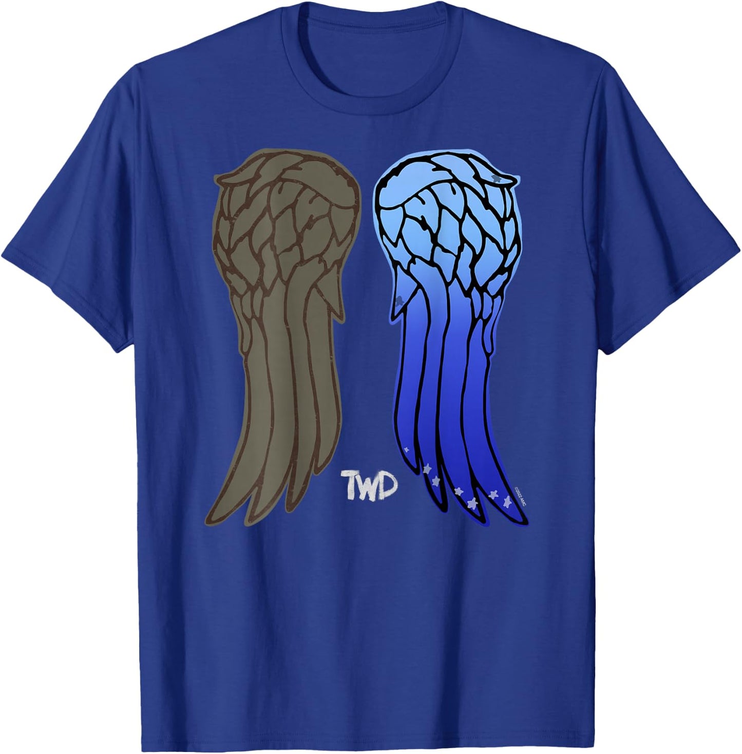 The Walking Dead Daryl Dixon New Wings Small T-Shirt - T-Shirt | Royal