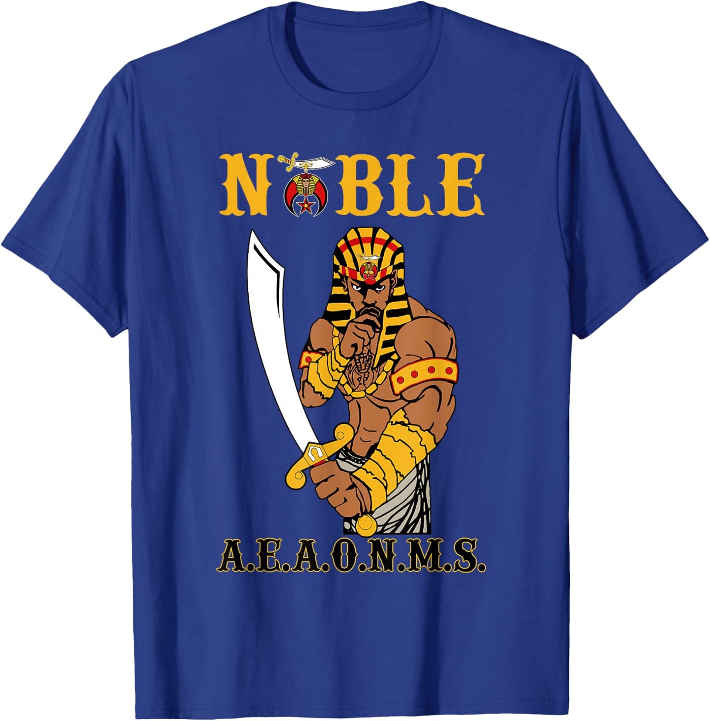 Shriner Noble Pharaoh Mason PH Shriner AEAONMS Father's Day T-Shirt - T-Shirt | Royal