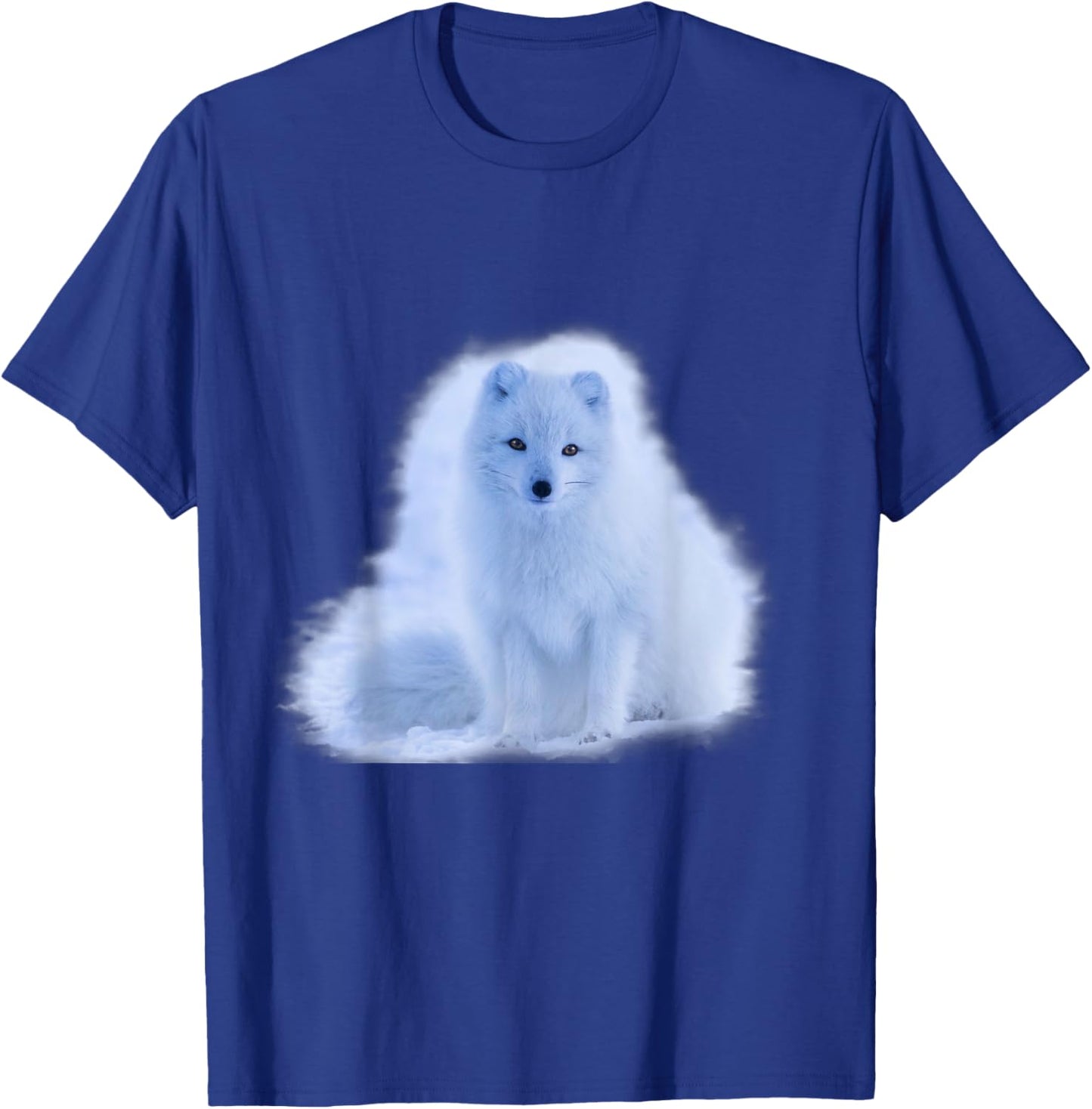 Arctic Fox Ice Fox White Fox Gift T-Shirt - T-Shirt | Royal
