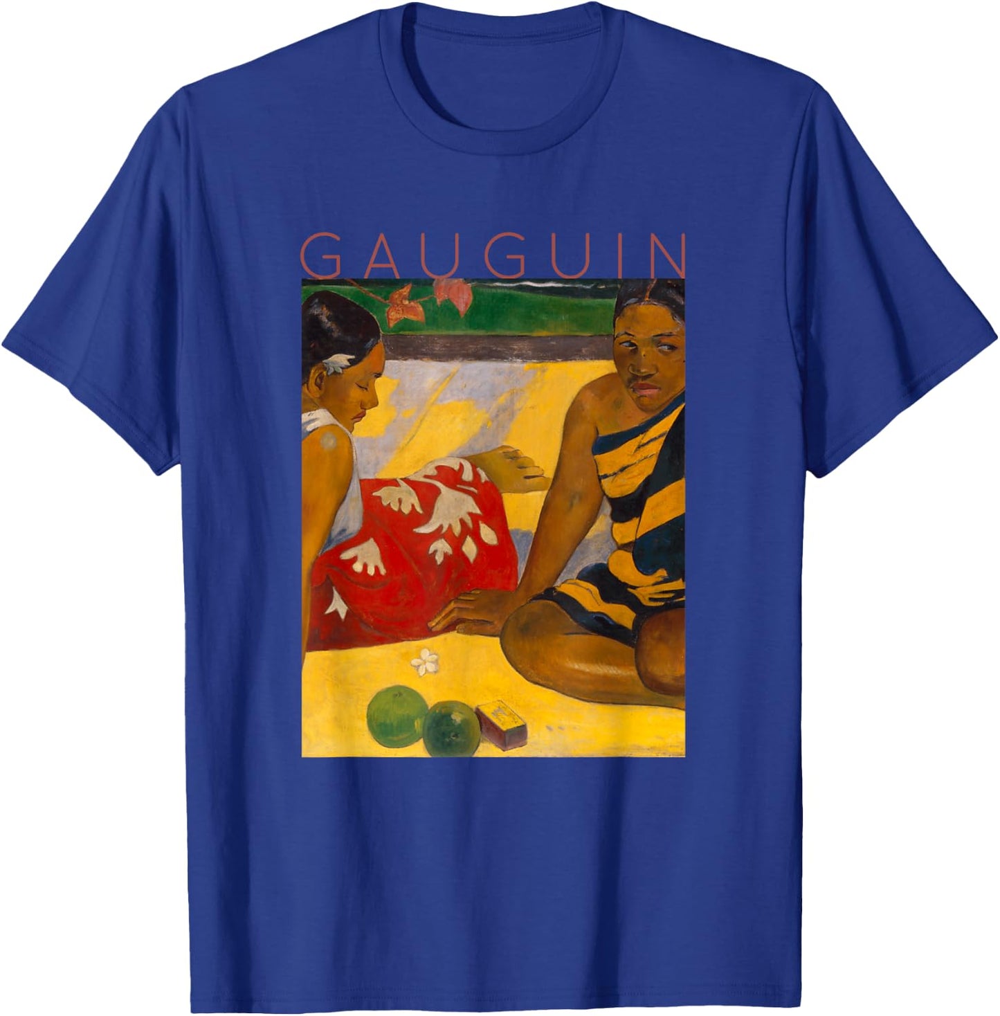 Paul Gauguin - Parau Api - What News T-Shirt - T-Shirt | Royal