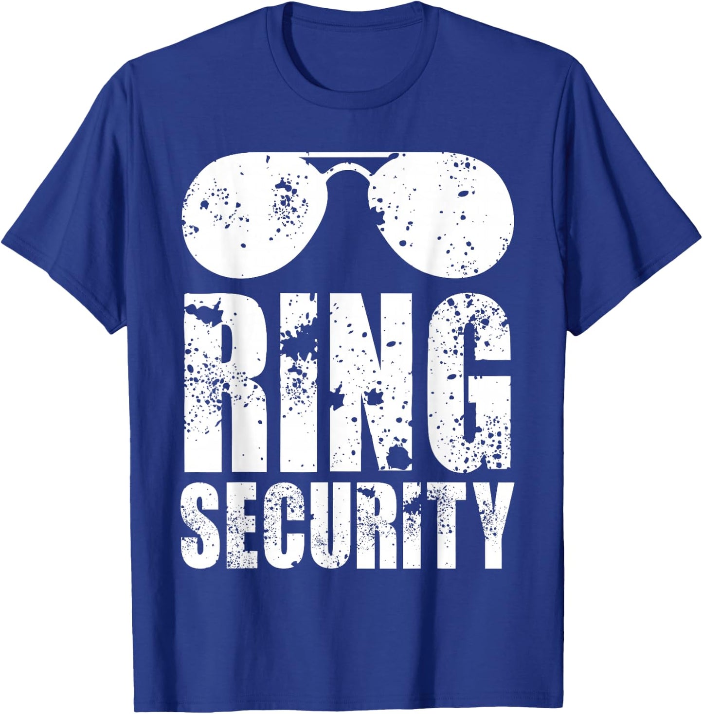 Ring Security Shirt Ring Bearer Boys Wedding Party T-Shirt - T-Shirt | Royal