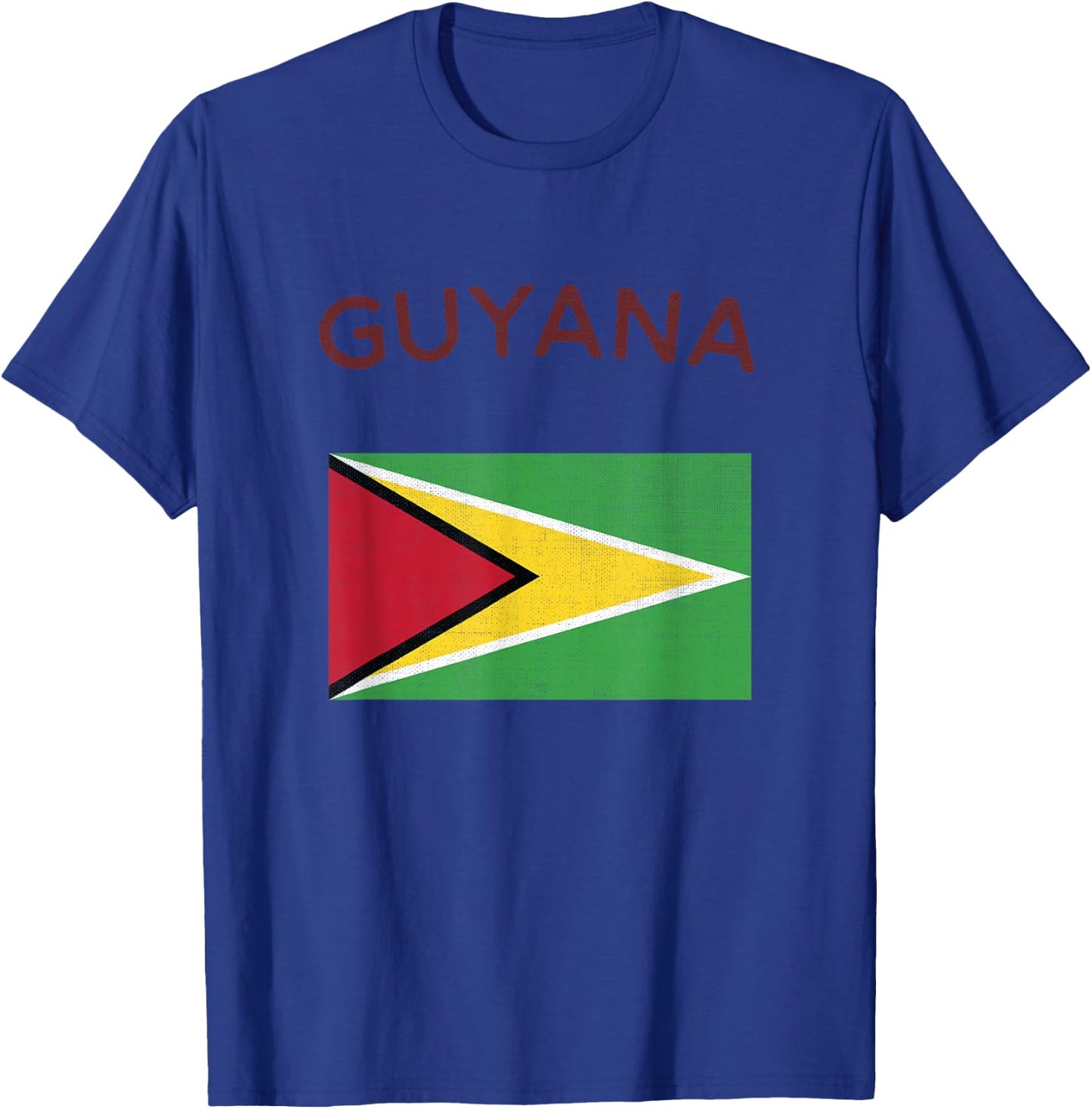 Guyana Flag T-Shirt - T-Shirt | Royal