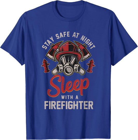 Save yourself at night with a firefighter T-Shirt - T-Shirt | Royal