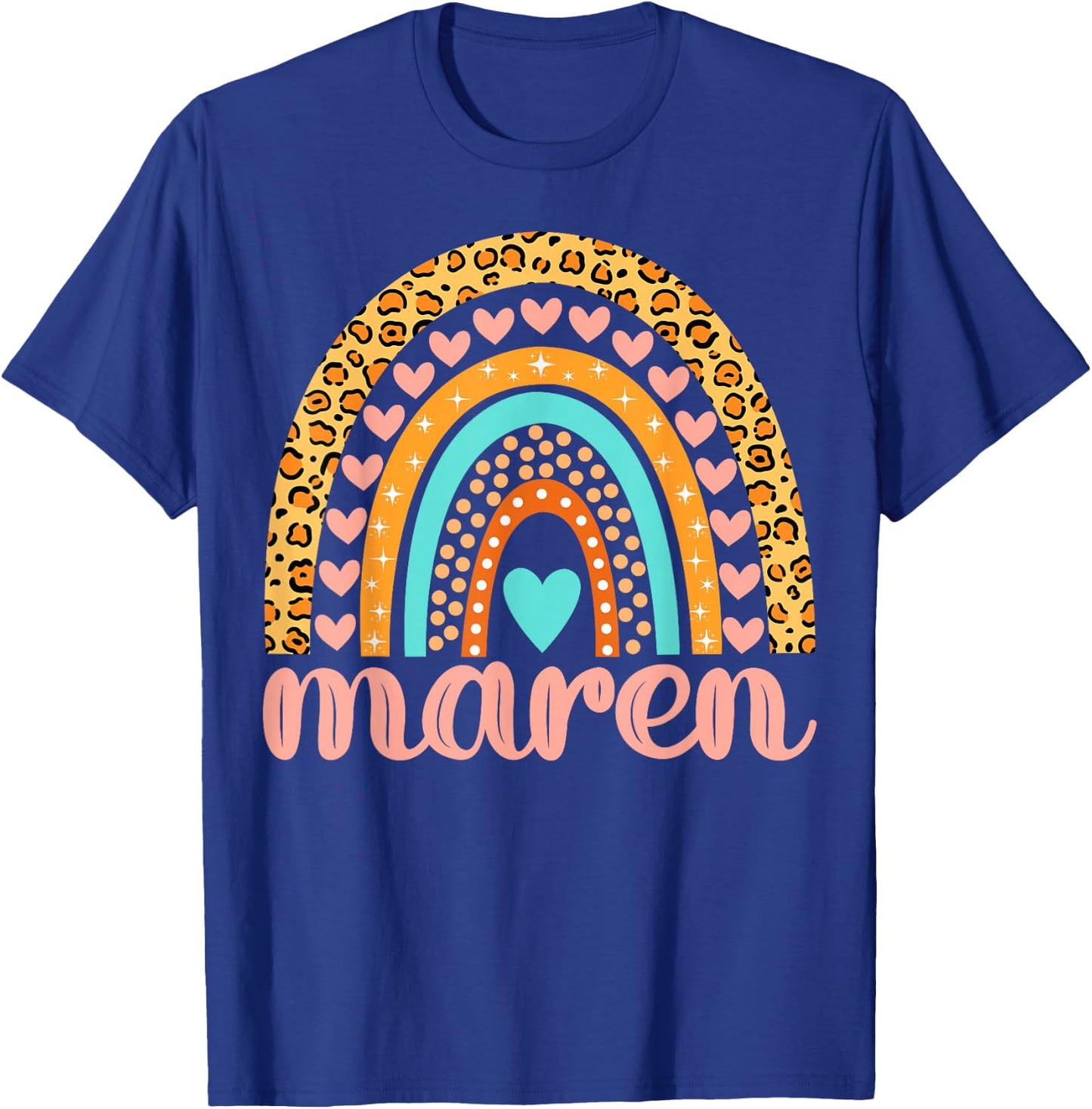 Maren Maren Name Birthday Shirt Gift T-Shirt - T-Shirt | Royal