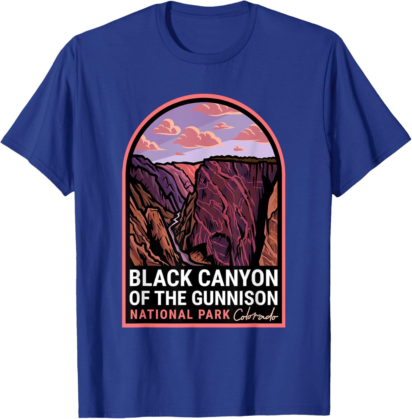 Black Canyon of the Gunnison National Park T-Shirt - T-Shirt | Royal