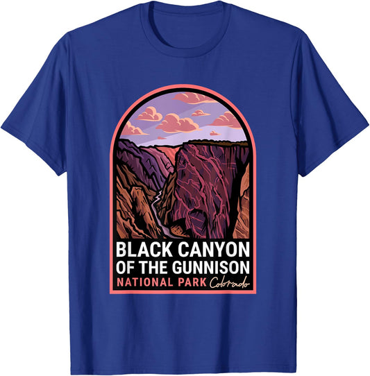 Black Canyon of the Gunnison National Park T-Shirt - T-Shirt | Royal