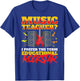 Music Teacher I Prefer The Term Educational Rockstar Women Kids T-Shirt - T-Shirt | Royal