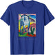 Blue Horse Franz Marc T-Shirt - T-Shirt | Royal