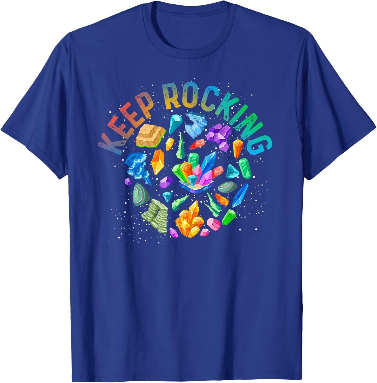 Rock Weiterhin Geologist Stone Gift Funny Geology T-Shirt - T-Shirt | Royal