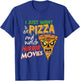 I Just want to eat Pizza and watch Horror Movies Horror Fan T-Shirt - T-Shirt | Royal
