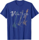 Vintage Rare Guitar Collector Retro Guitar Player T-Shirt - T-Shirt | Royal