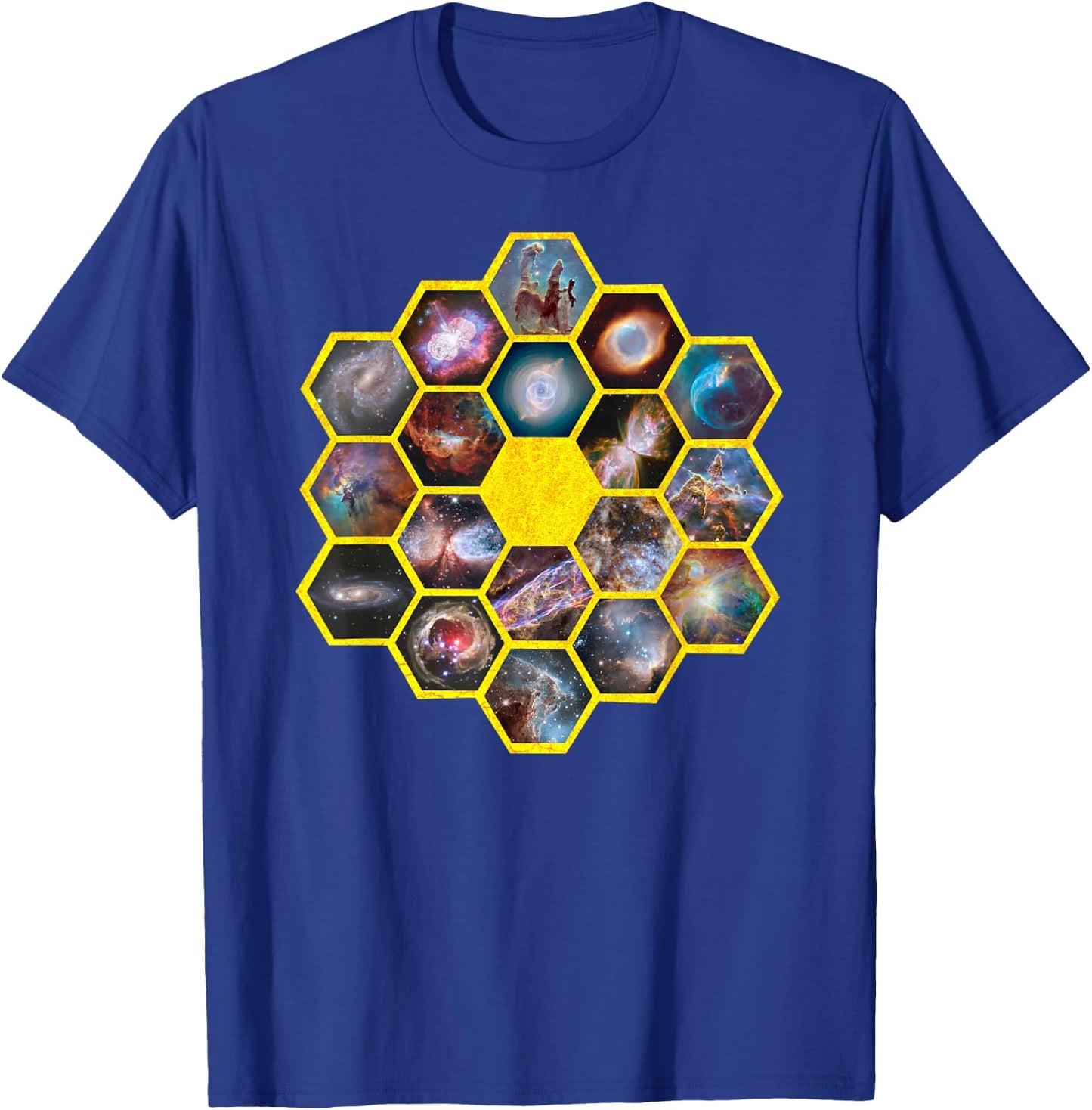 James Webb Space Telescope JWST T-Shirt - T-Shirt | Royal