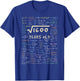 40th Birthday Party Gift - 40 Years Old Science Birthday T-Shirt - T-Shirt | Royal